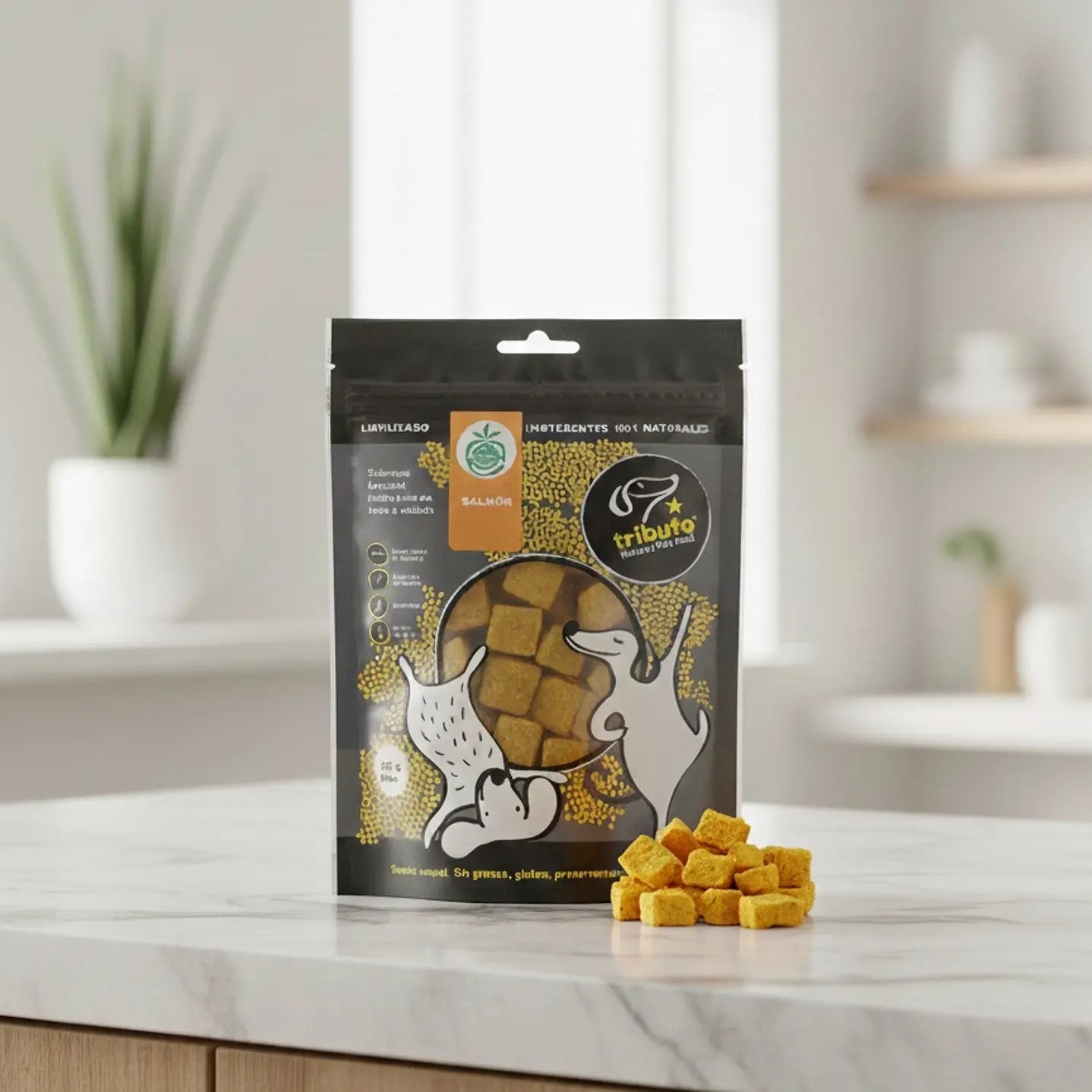 Snack Tributo Caldito Salmón 100gr