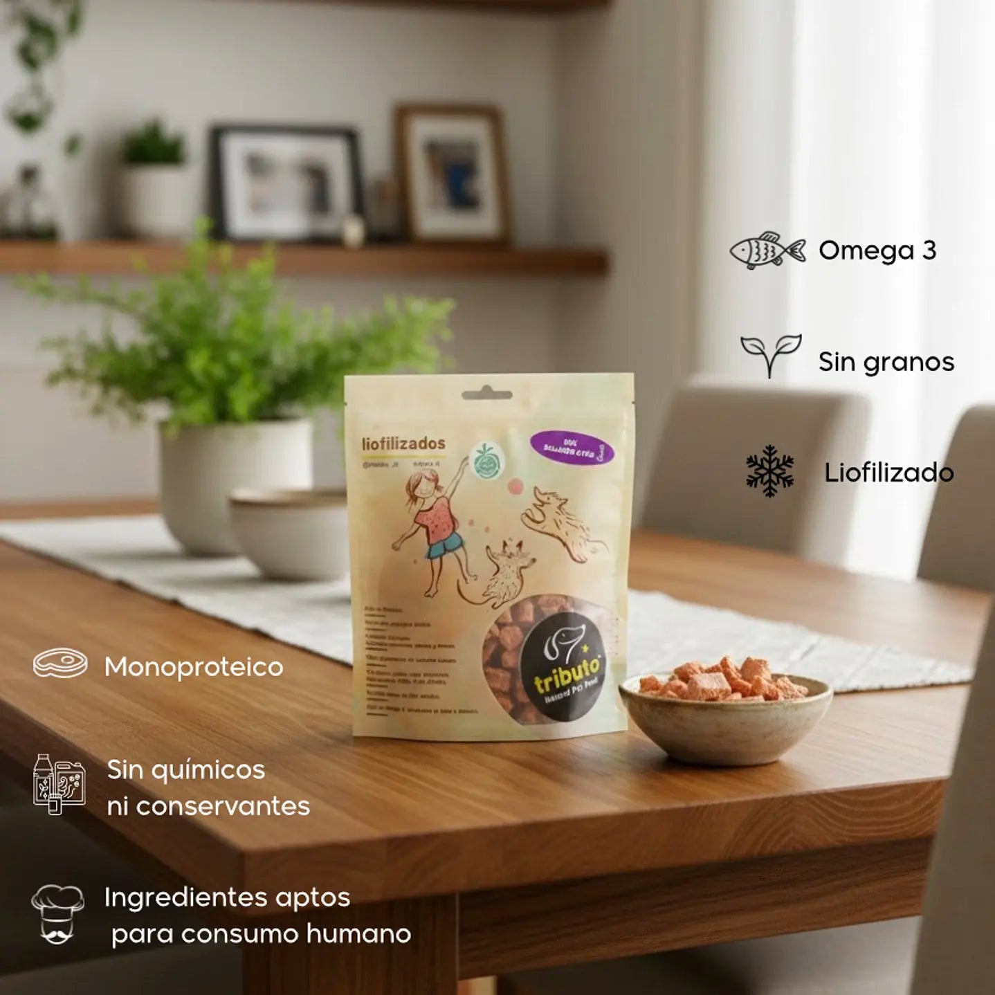 Snack Premium Tributo Mix Salmón Atún 100gr