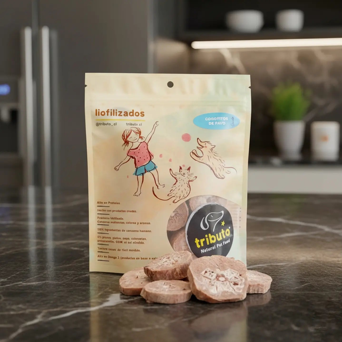 Snack Premium Tributo Cogotito de Pavo 100gr