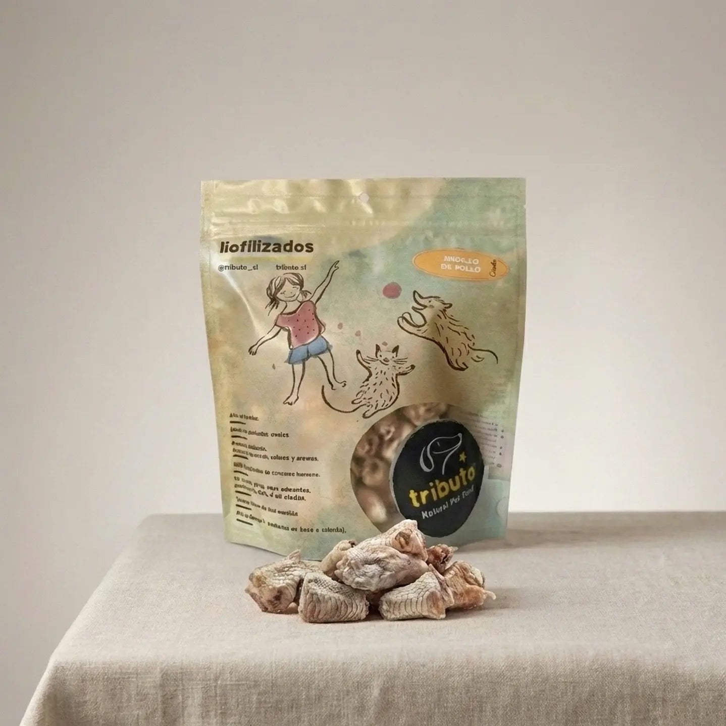 Snack Premium Nudillos de Pollo 100gr