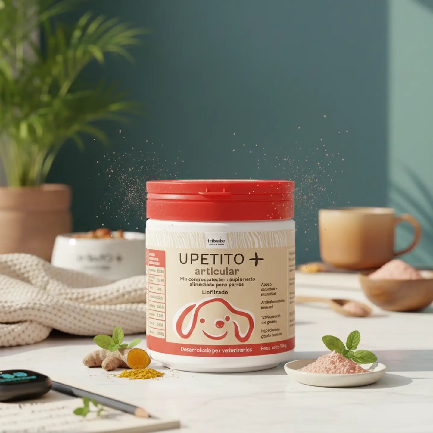 Suplemento alimenticio Upetito Plus para Articulaciones 180gr