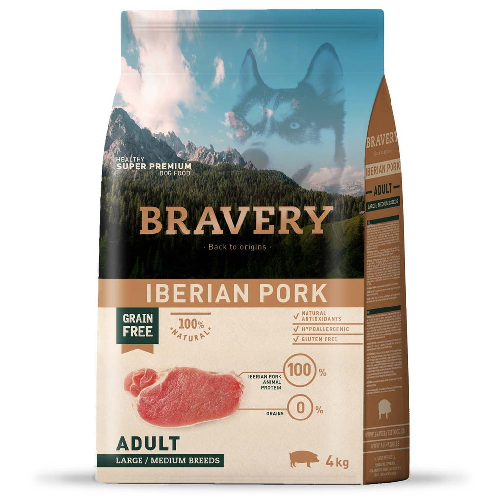 Bravery Cerdo Ibérico Adulto Raza mediana / grande