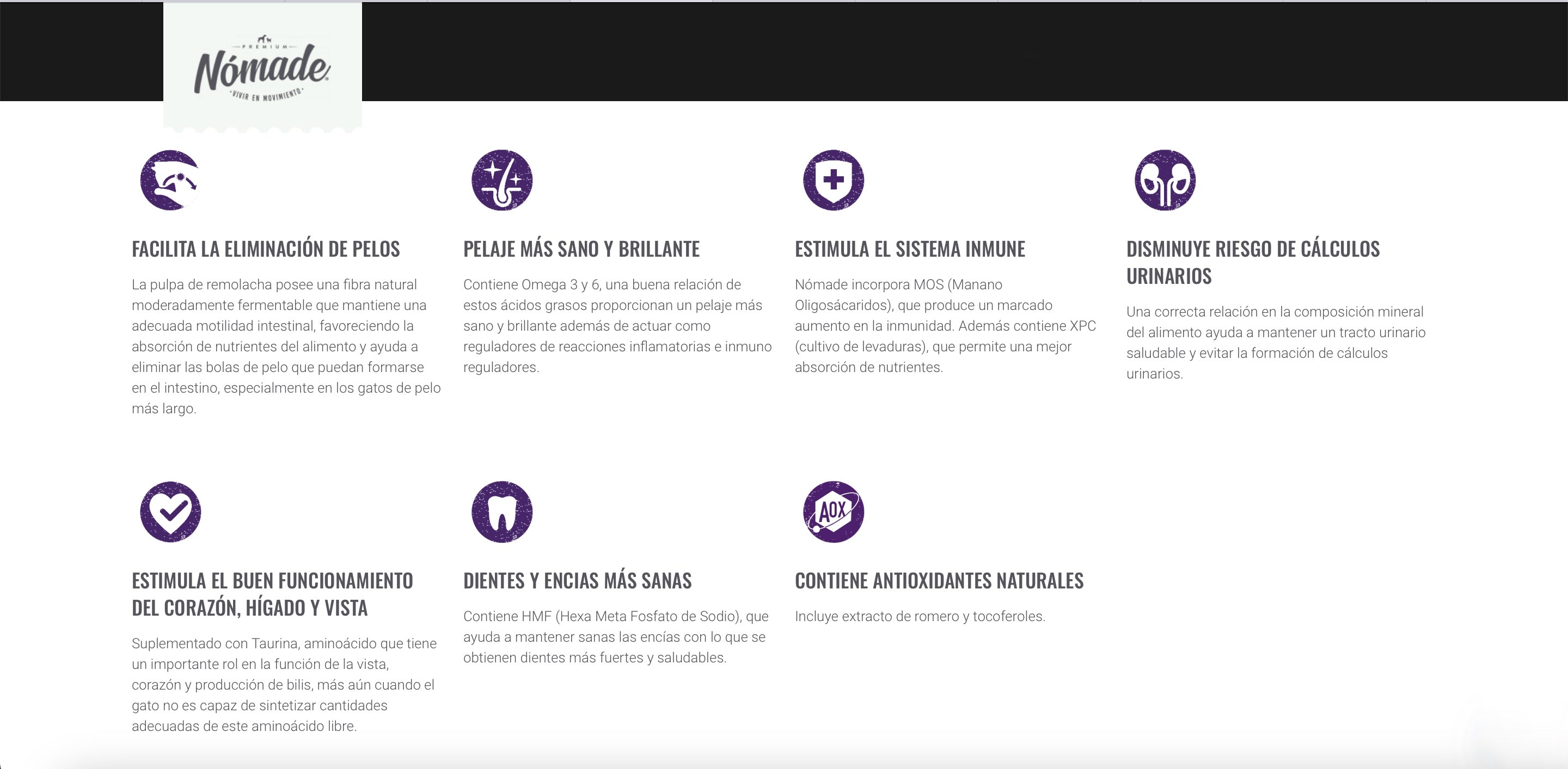 Alimento Premium Nómade Gato Adulto – Mix de Sabor