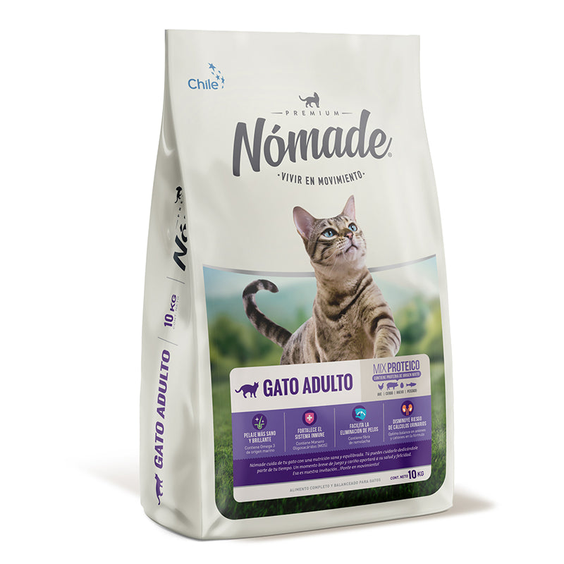 Alimento Premium Nómade Gato Adulto – Mix de Sabor