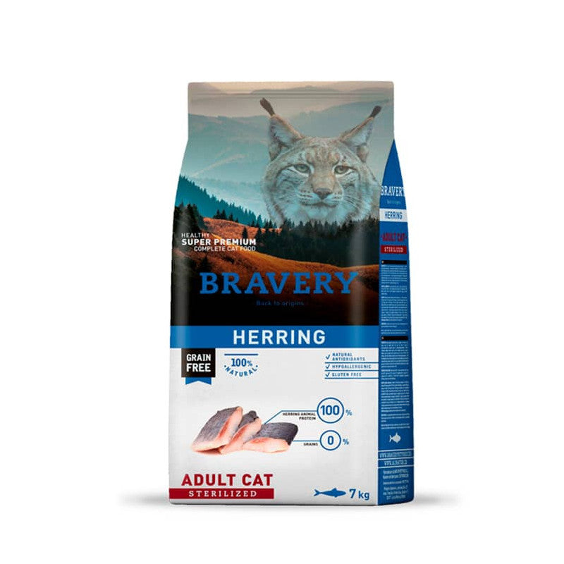 Bravery Arenque Gato Adulto Esterilizado