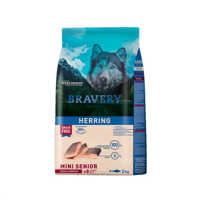 Bravery Arenque Senior Raza pequeña
