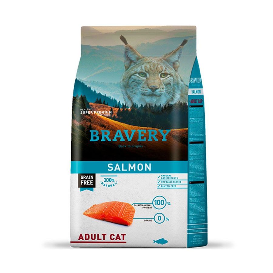 Bravery Salmón Gato Adulto